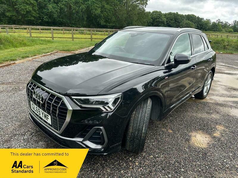 Audi Q3 2.0 Tfsi 40 S Line S Tronic Quattro Euro 6 Ss 5 GL69YMF Black #3