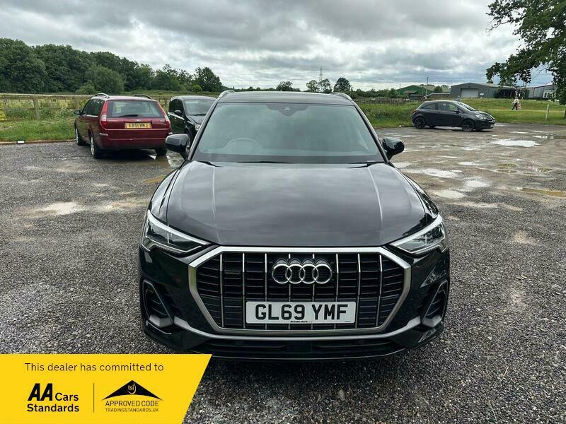 Audi Q3 2.0 Tfsi 40 S Line S Tronic Quattro Euro 6 Ss 5 GL69YMF Black #2