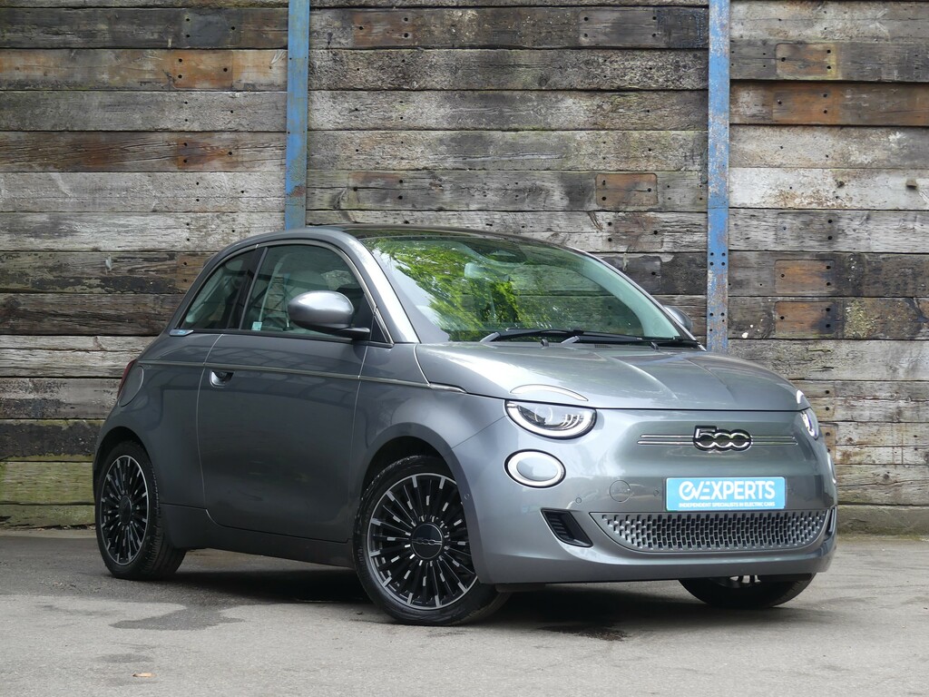 Fiat 500E La Prima With Winter Pack Grey