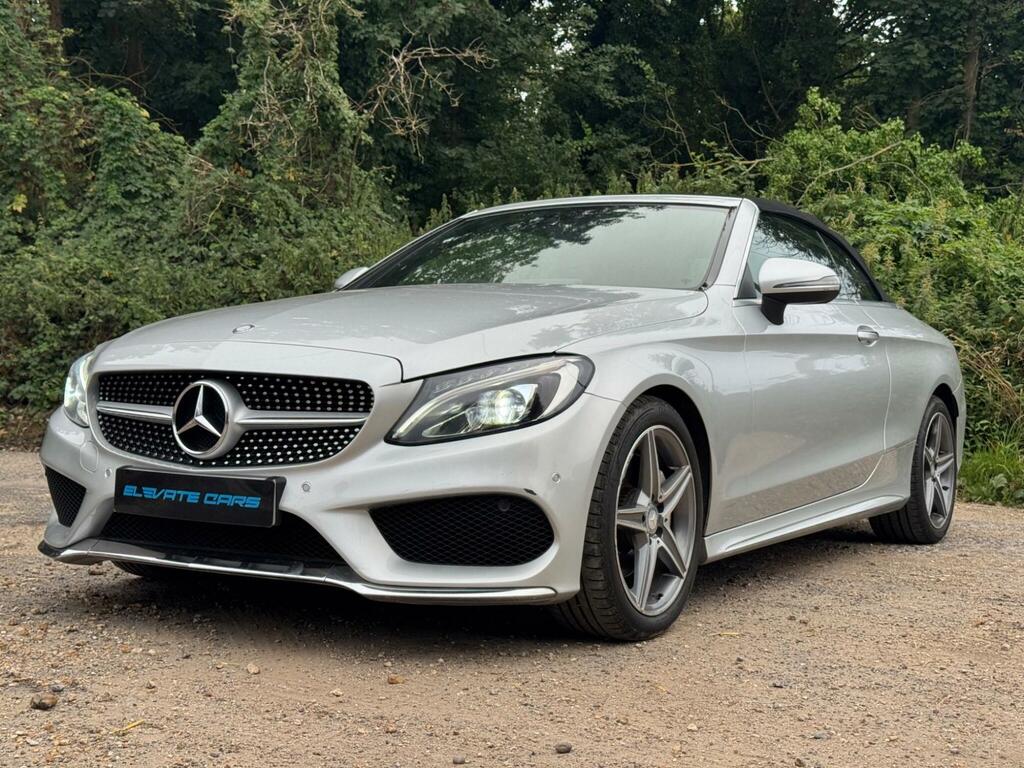 Mercedes-Benz C Class 2.1 C220d Amg Line Premium Plus Cabriolet G-tron Silver #3