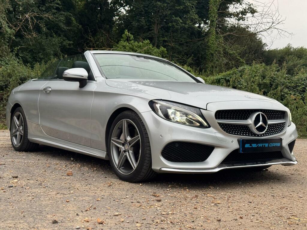 Mercedes-Benz C Class 2.1 C220d Amg Line Premium Plus Cabriolet G-tron Silver