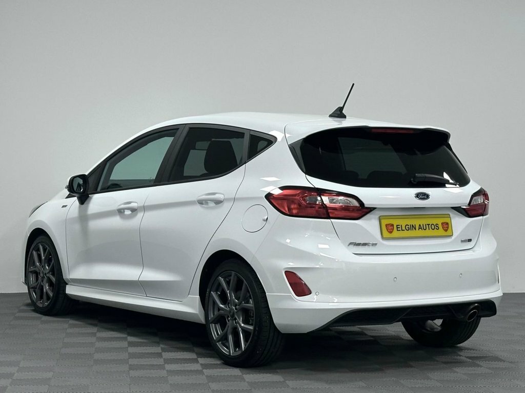Ford Fiesta 1L St-line LP23KWX White #6