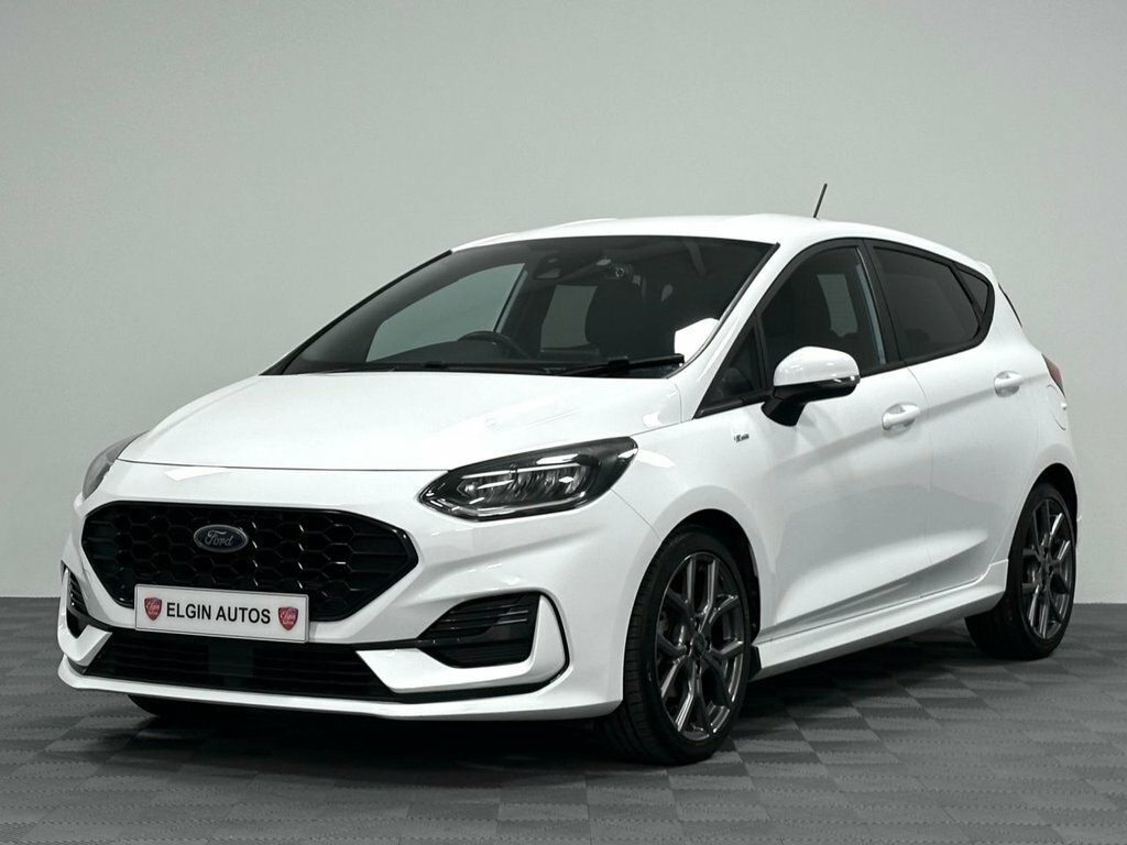 Ford Fiesta 1L St-line LP23KWX White #3