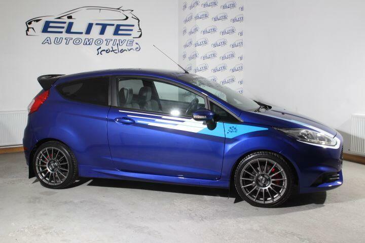 Ford Fiesta 1.6T Ecoboost M-sport Hatchback Blue #2