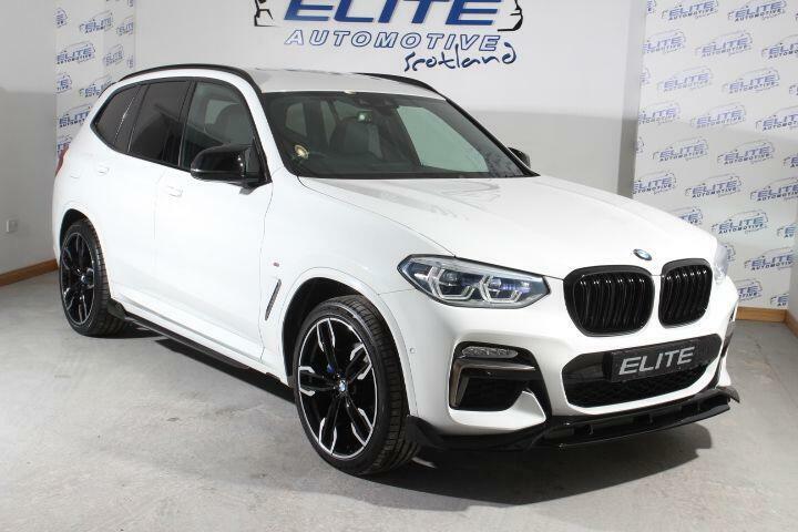 BMW X3 3.0 M40d Suv Xdrive Euro 6 Ss White #4