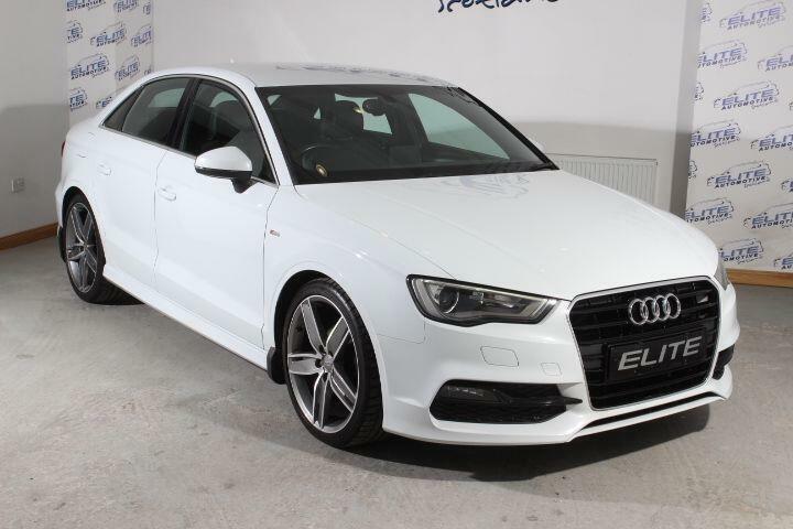 Audi A3 A3 Saloon White #4