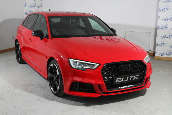 Audi S3 2.0 Tfsi Black Edition Sportback S Tron Red #4