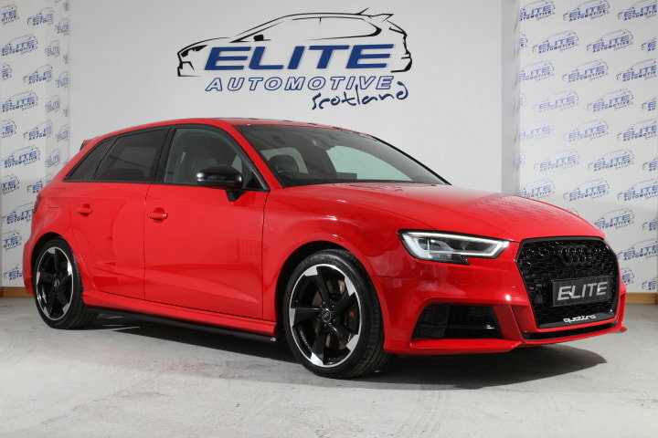 Audi S3 2.0 Tfsi Black Edition Sportback S Tron Red