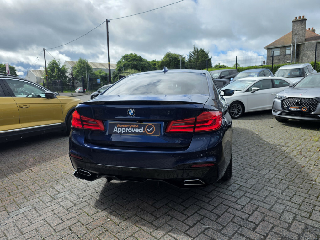 BMW 5 Series 520D M Sport Blue #3