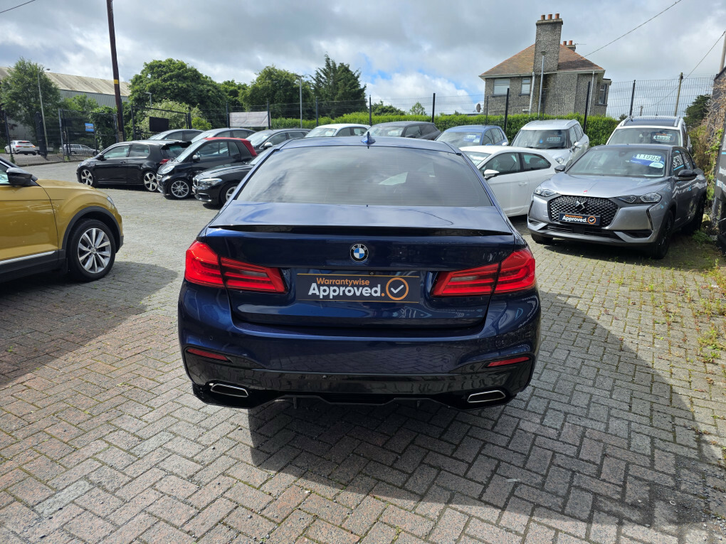 BMW 5 Series 520D M Sport Blue #2