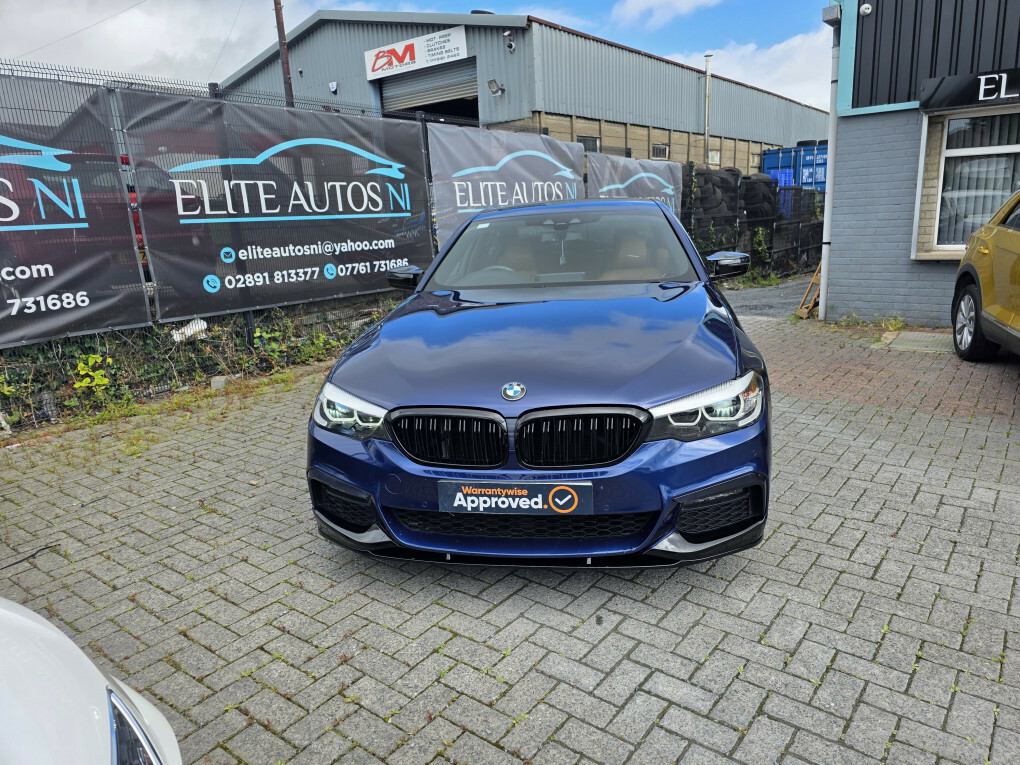 BMW 5 Series 520D M Sport Blue