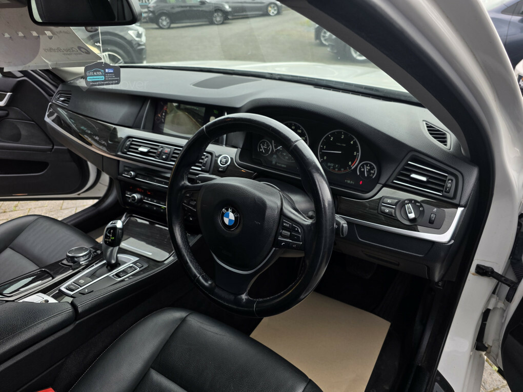 BMW 5 Series Saloon Grey #8