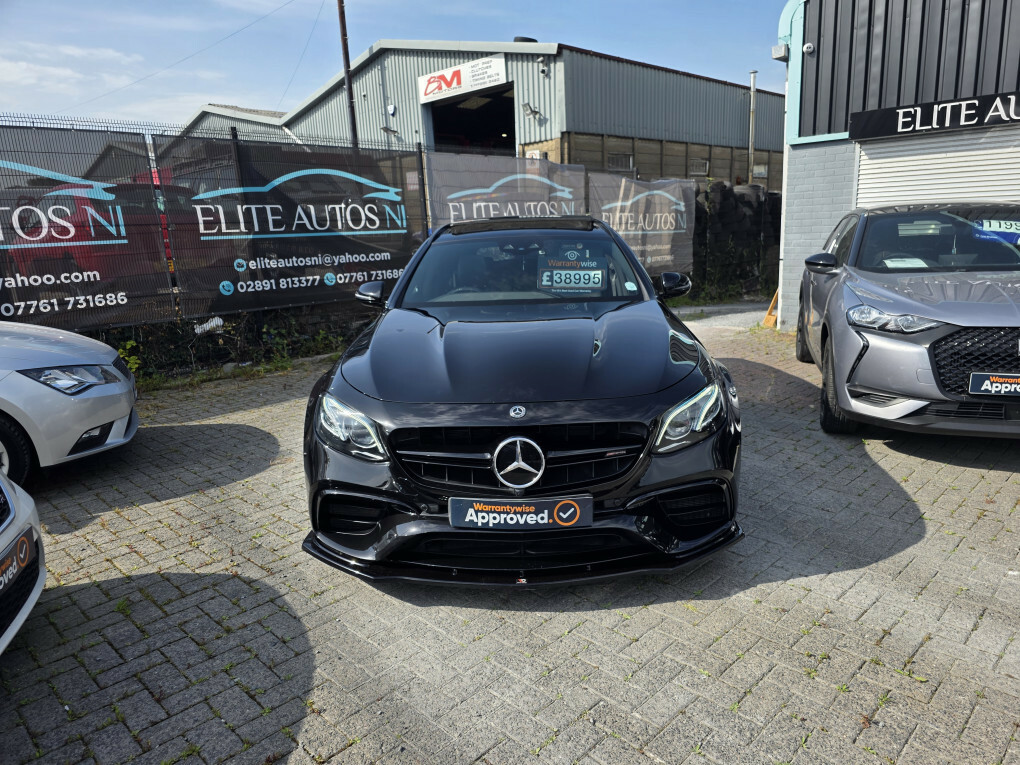 Mercedes-Benz E Class Amg E 63 Premium 4Matic Black #3