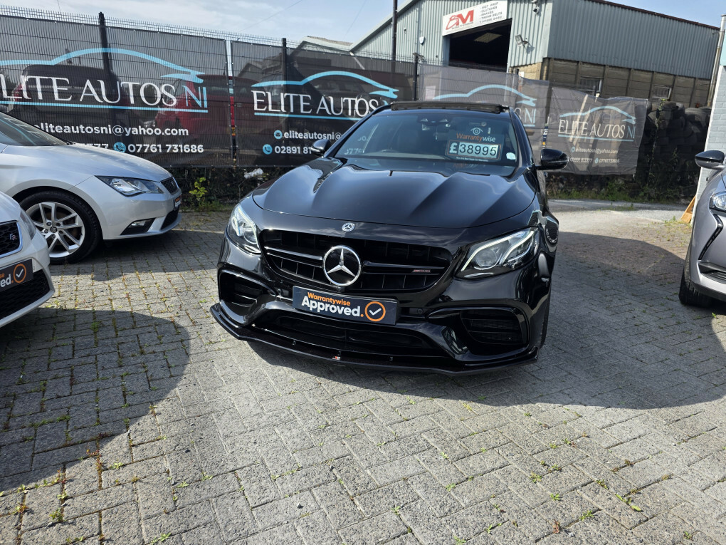 Mercedes-Benz E Class Amg E 63 Premium 4Matic Black #2