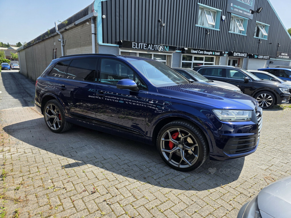 Audi Q7 S Line Tdi Quattro Blue #2