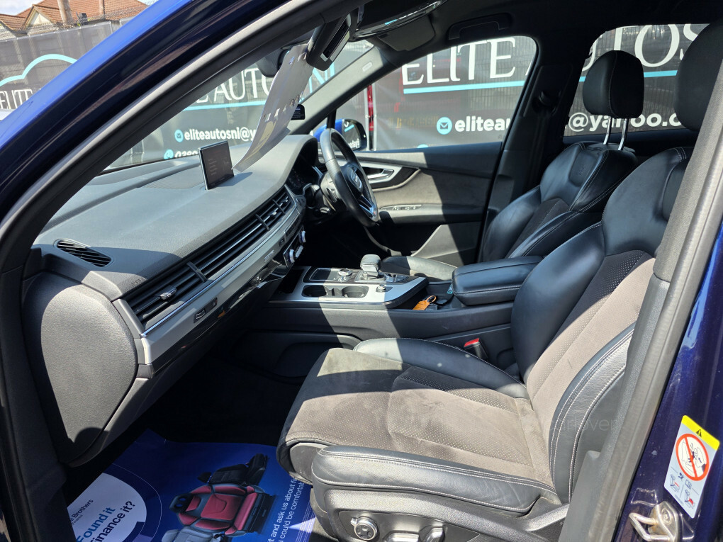 Audi Q7 S Line Tdi Quattro Blue #3