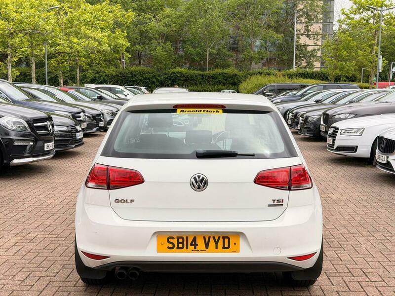 Volkswagen Golf 1.4 Tsi Bluemotion Tech Se Euro 5 Ss SB14VYD White #6