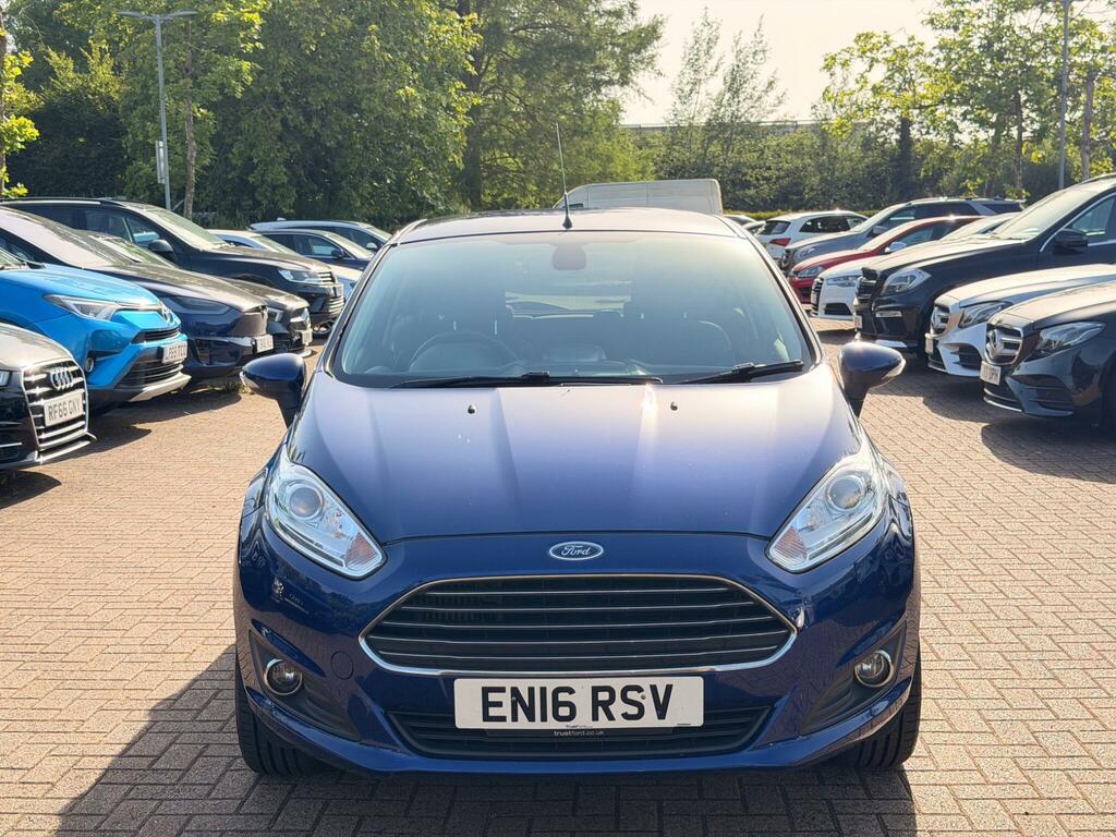Ford Fiesta 1.0T Ecoboost Titanium Euro 6 Ss Blue #2