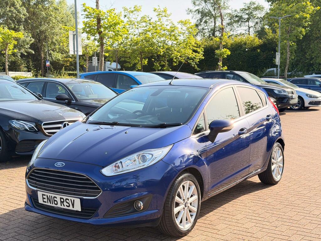 Ford Fiesta 1.0T Ecoboost Titanium Euro 6 Ss Blue #3