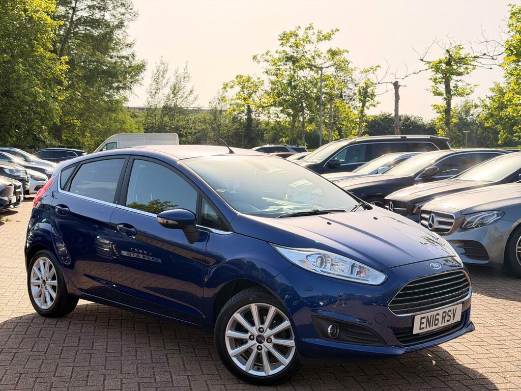 Ford Fiesta 1.0T Ecoboost Titanium Euro 6 Ss Blue
