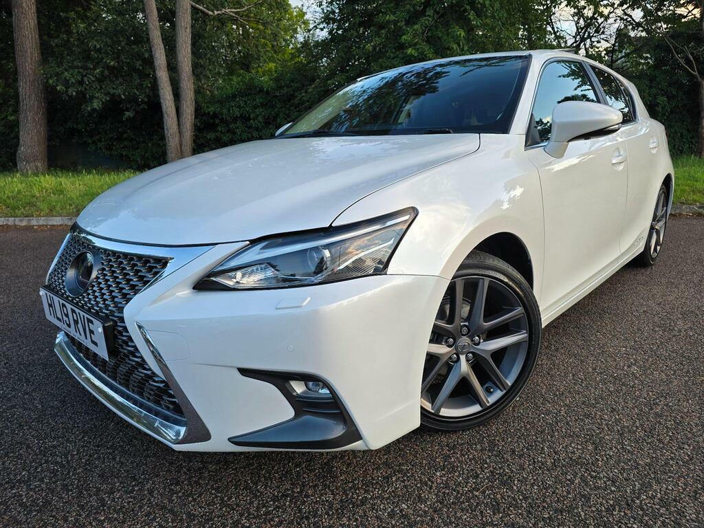 Lexus CT 1.8 200H Takumi E-cvt Euro 6 S S White #5