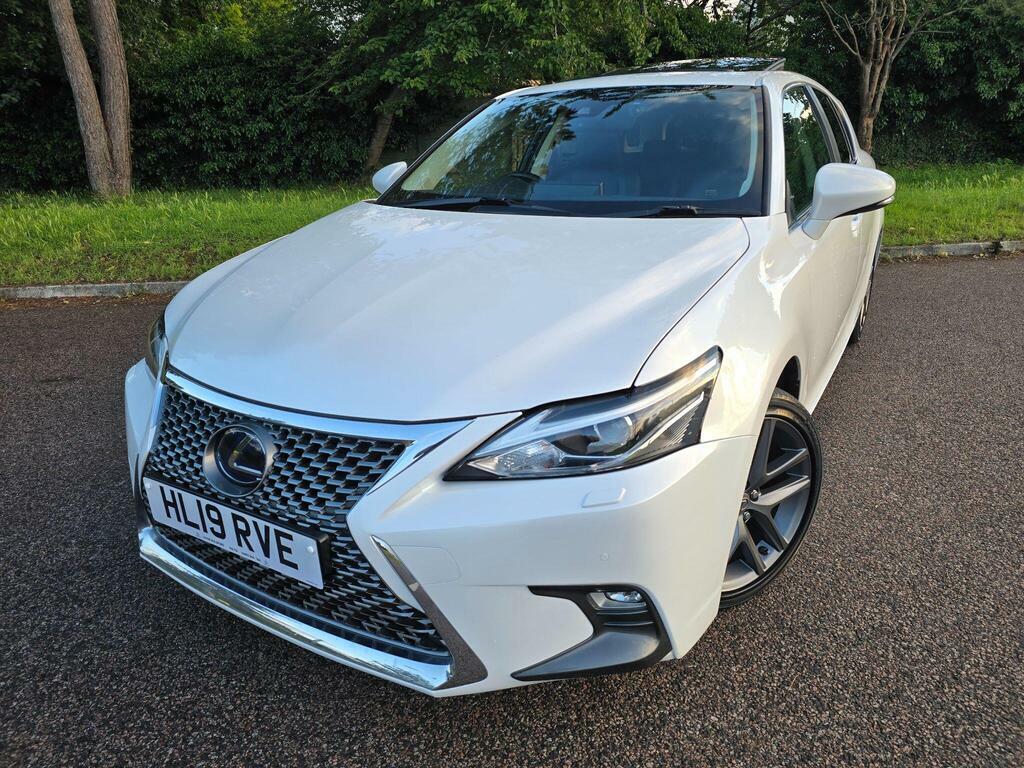 Lexus CT 1.8 200H Takumi E-cvt Euro 6 S S White #3