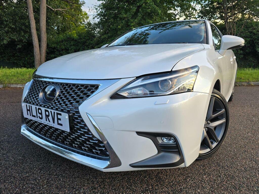 Lexus CT 1.8 200H Takumi E-cvt Euro 6 S S White #2