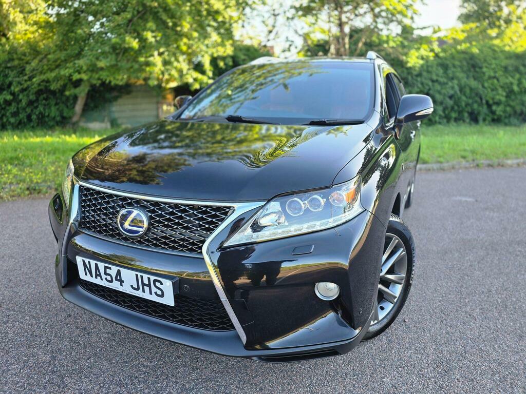 Lexus RX 3.5 450H V6 F Sport Suv Black
