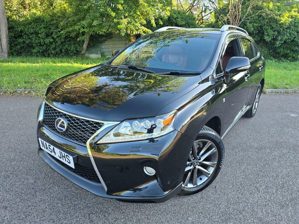 Lexus RX 3.5 450H V6 F Sport Suv Black #3