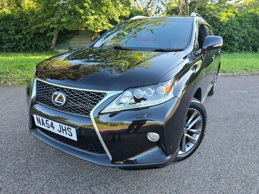 Lexus RX 3.5 450H V6 F Sport Suv Black #4