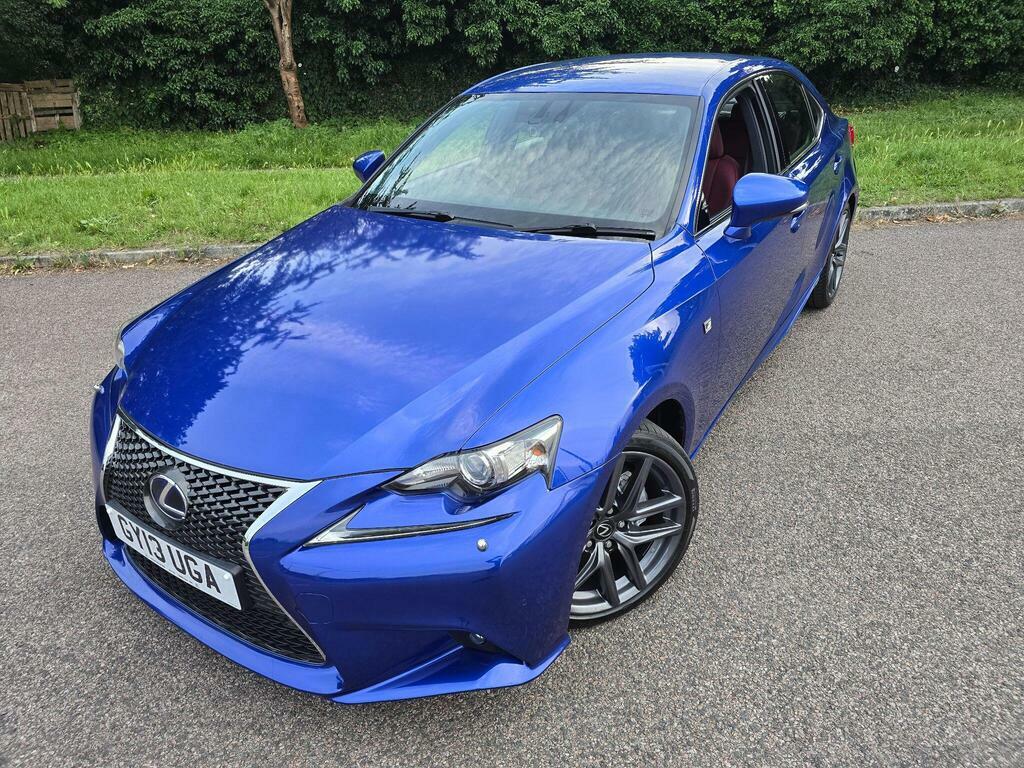 Lexus IS 2.5 300H F Sport Limited Edition Saloon Blue #4