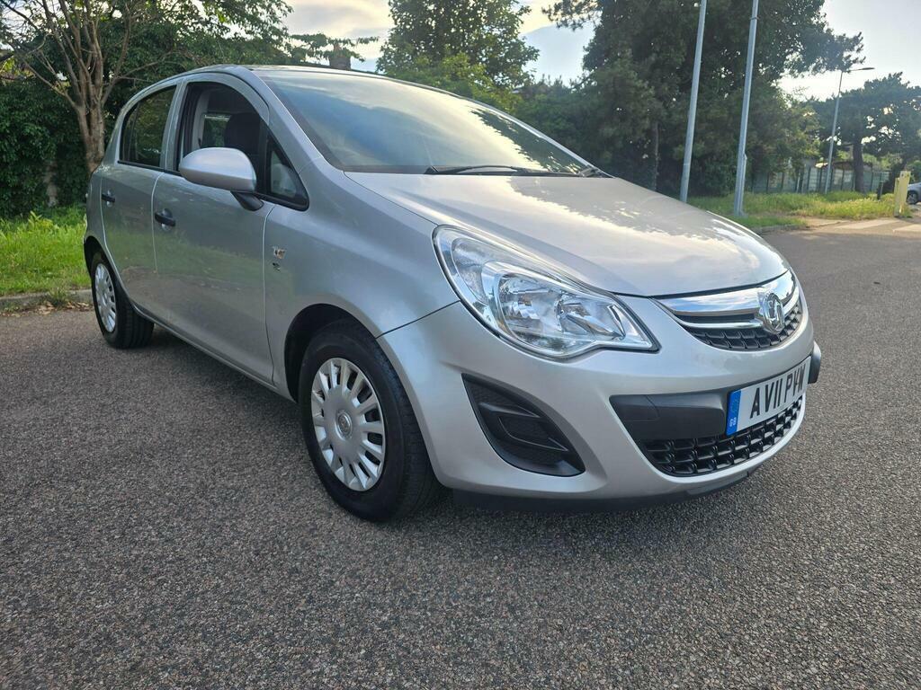 Vauxhall Corsa 1.2 16V S Euro 5 Ac Silver #7