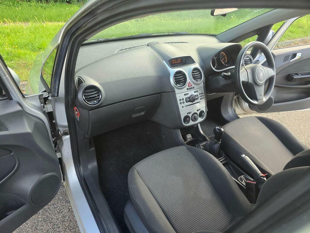 Vauxhall Corsa 1.2 16V S Euro 5 Ac Silver #60