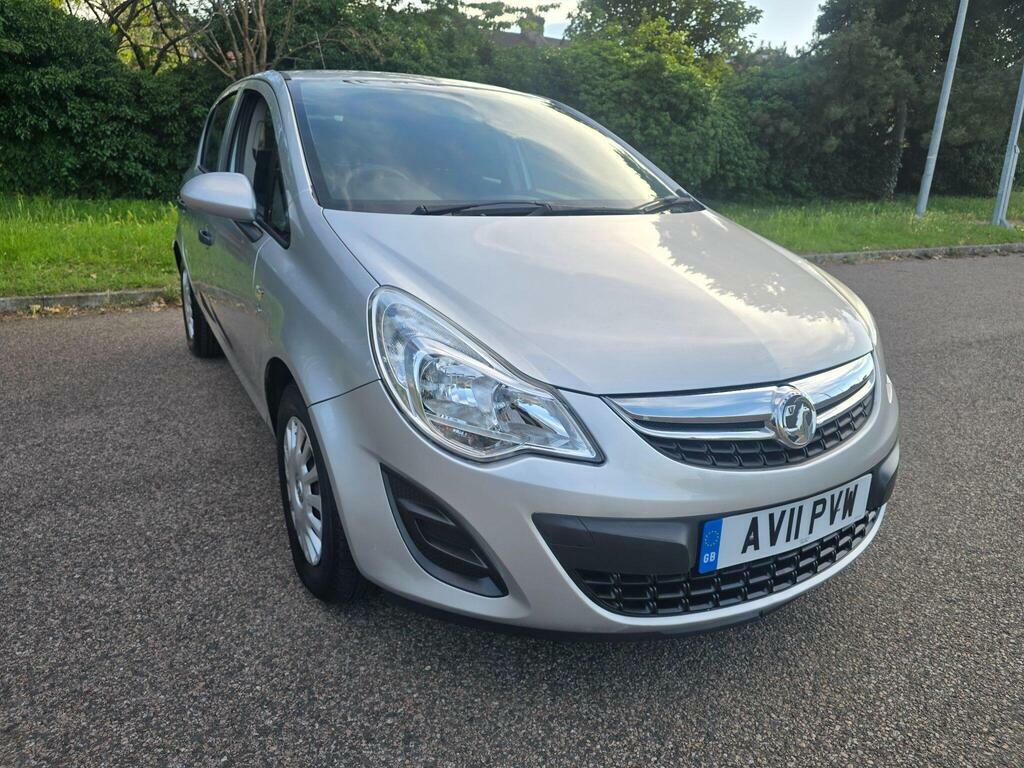 Vauxhall Corsa 1.2 16V S Euro 5 Ac Silver #11