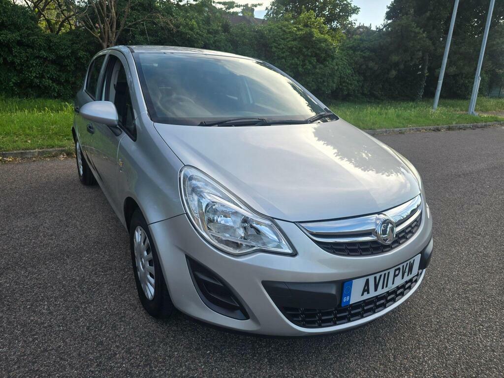 Vauxhall Corsa 1.2 16V S Euro 5 Ac Silver #9