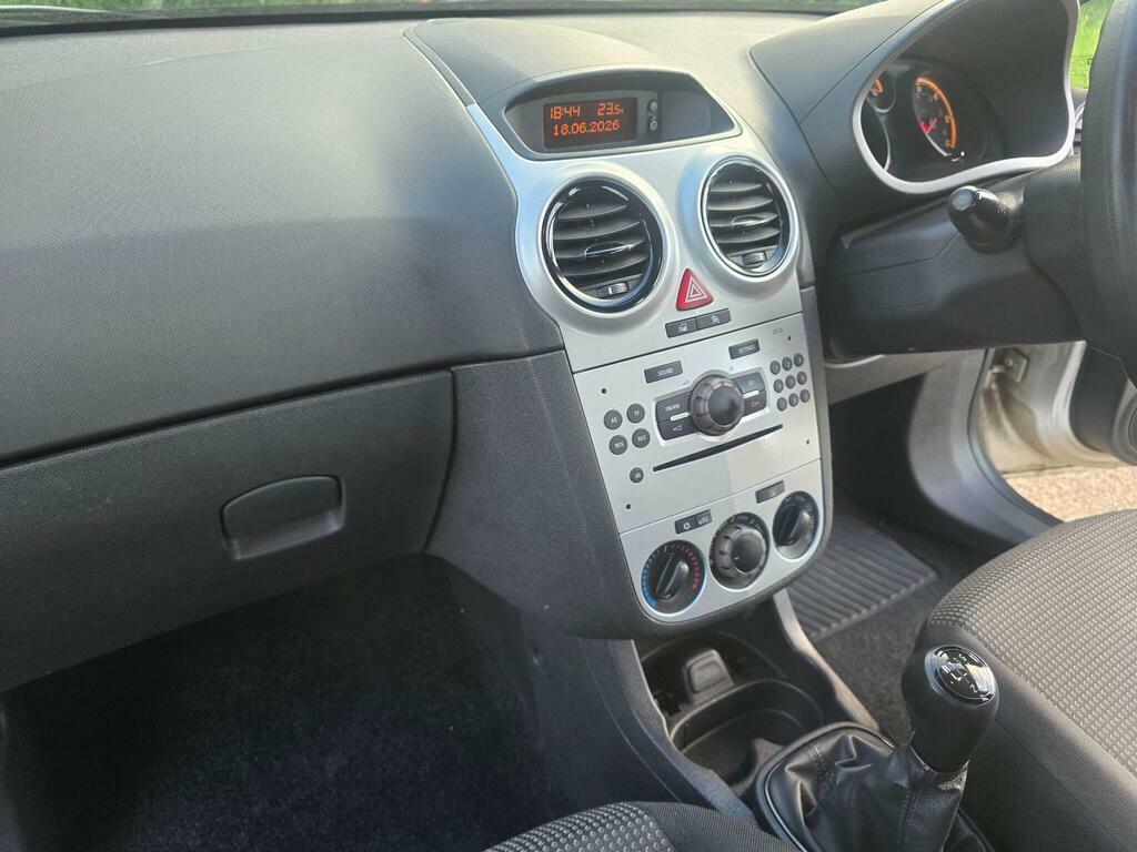 Vauxhall Corsa 1.2 16V S Euro 5 Ac Silver #58