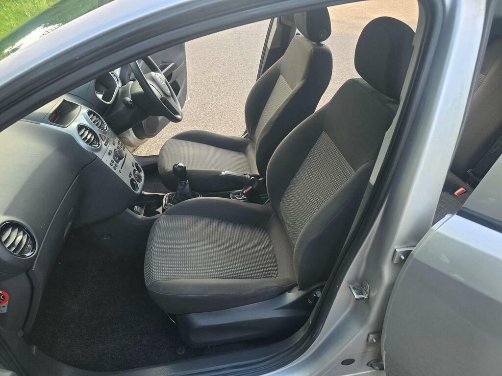 Vauxhall Corsa 1.2 16V S Euro 5 Ac Silver #39