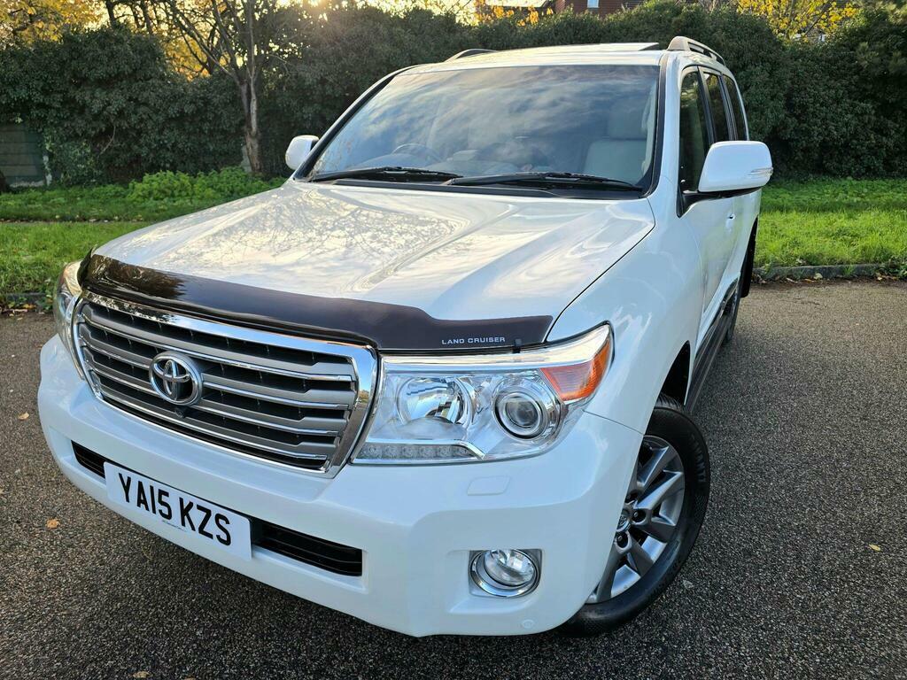 Toyota Land Cruiser V8 4.5L Null White #9