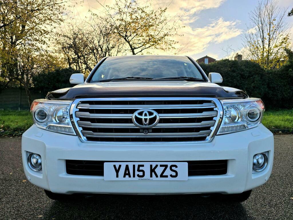 Toyota Land Cruiser V8 4.5L Null White #12