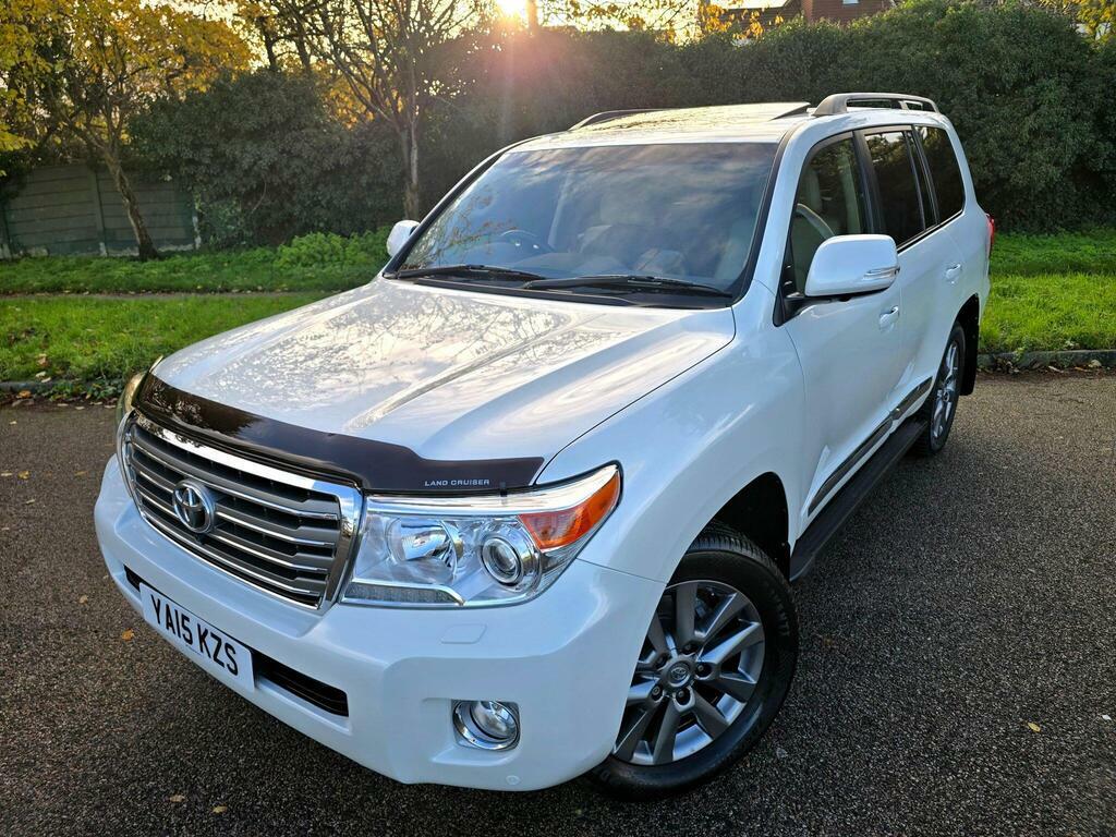 Toyota Land Cruiser V8 4.5L Null White #7