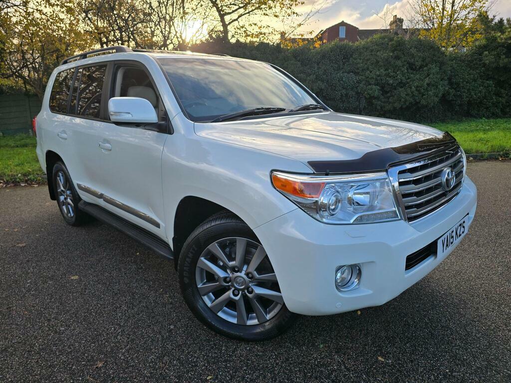 Toyota Land Cruiser V8 4.5L Null White #16