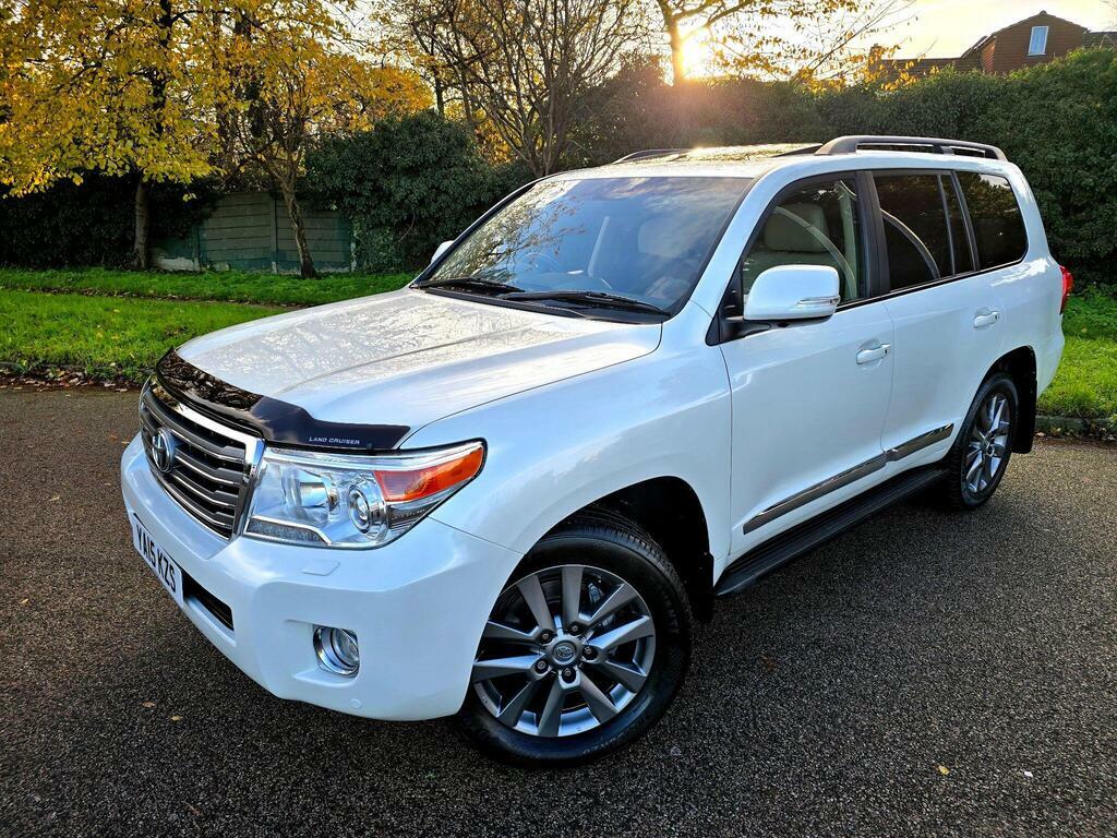 Toyota Land Cruiser V8 4.5 D-4d V8 4Wd Euro 5 White #6