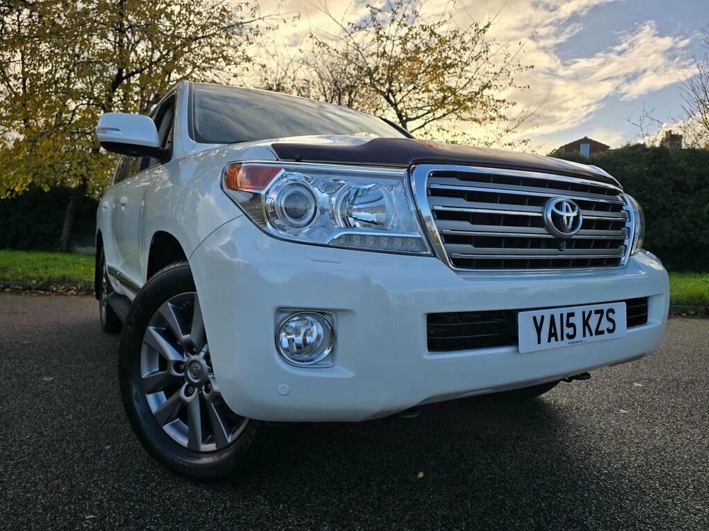 Toyota Land Cruiser V8 4.5L Null White #17