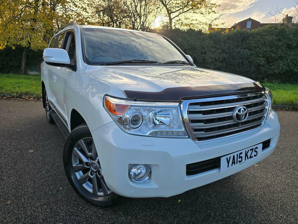 Toyota Land Cruiser V8 4.5L Null White #15