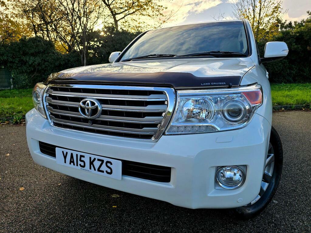 Toyota Land Cruiser V8 4.5L Null White #10