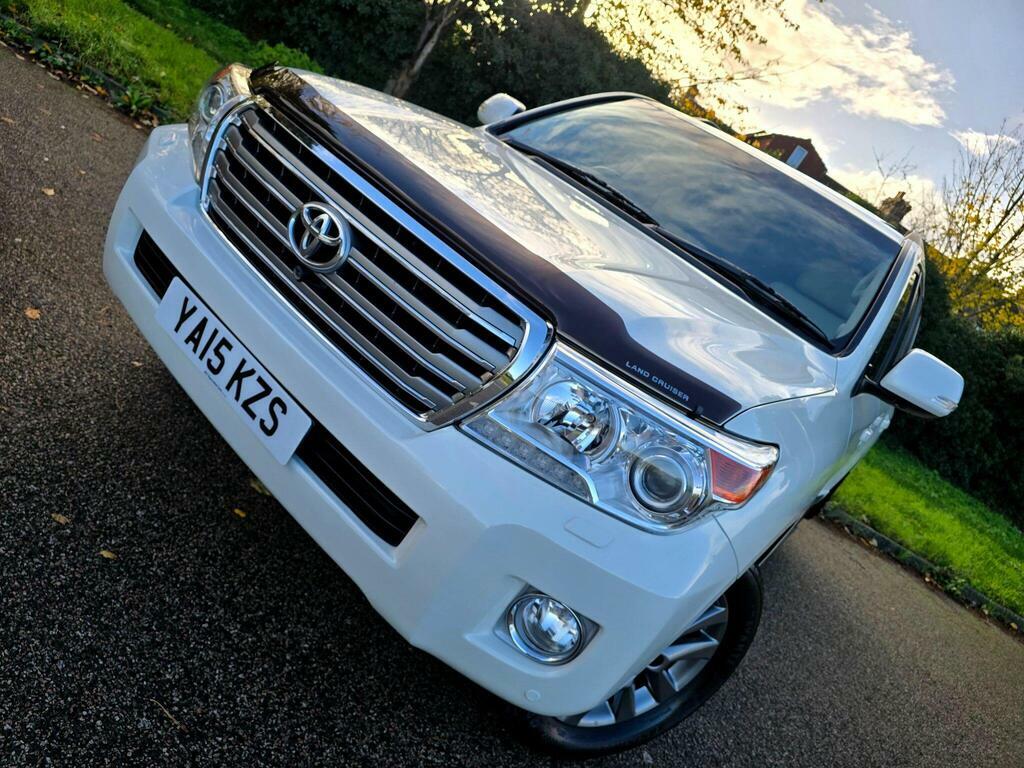 Toyota Land Cruiser V8 4.5L Null White #8