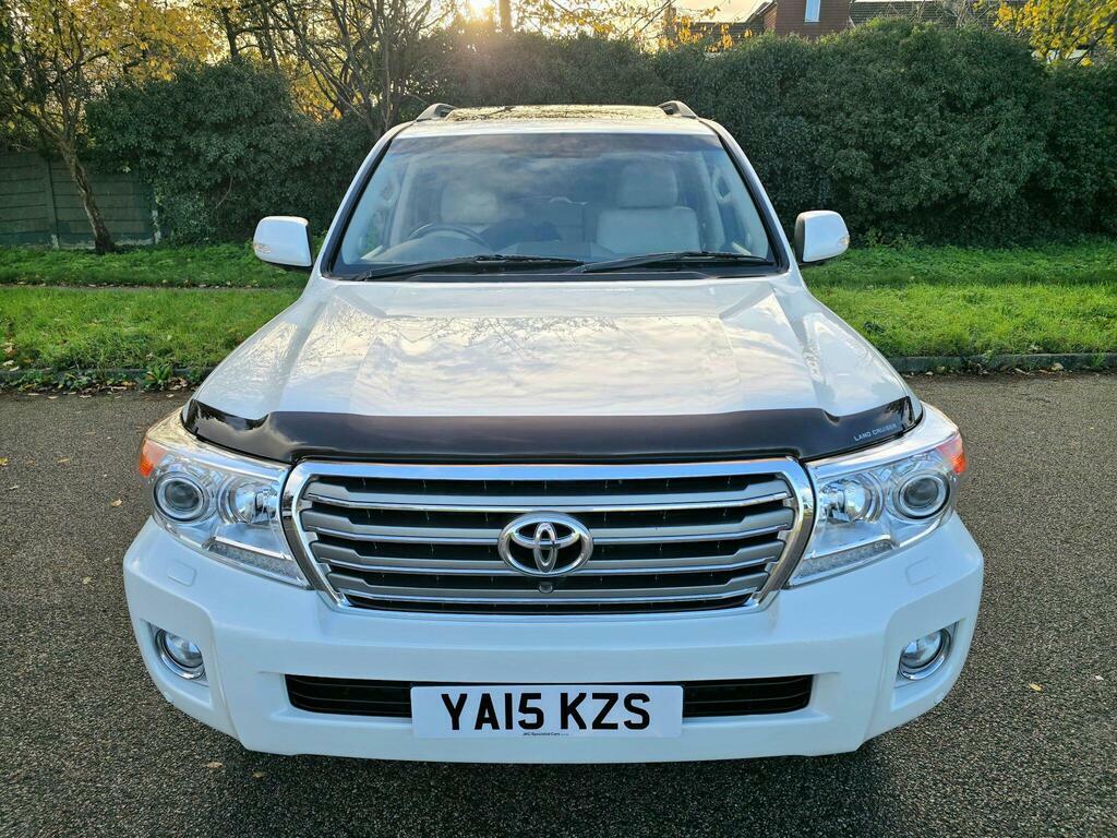 Toyota Land Cruiser V8 4.5L Null White #11
