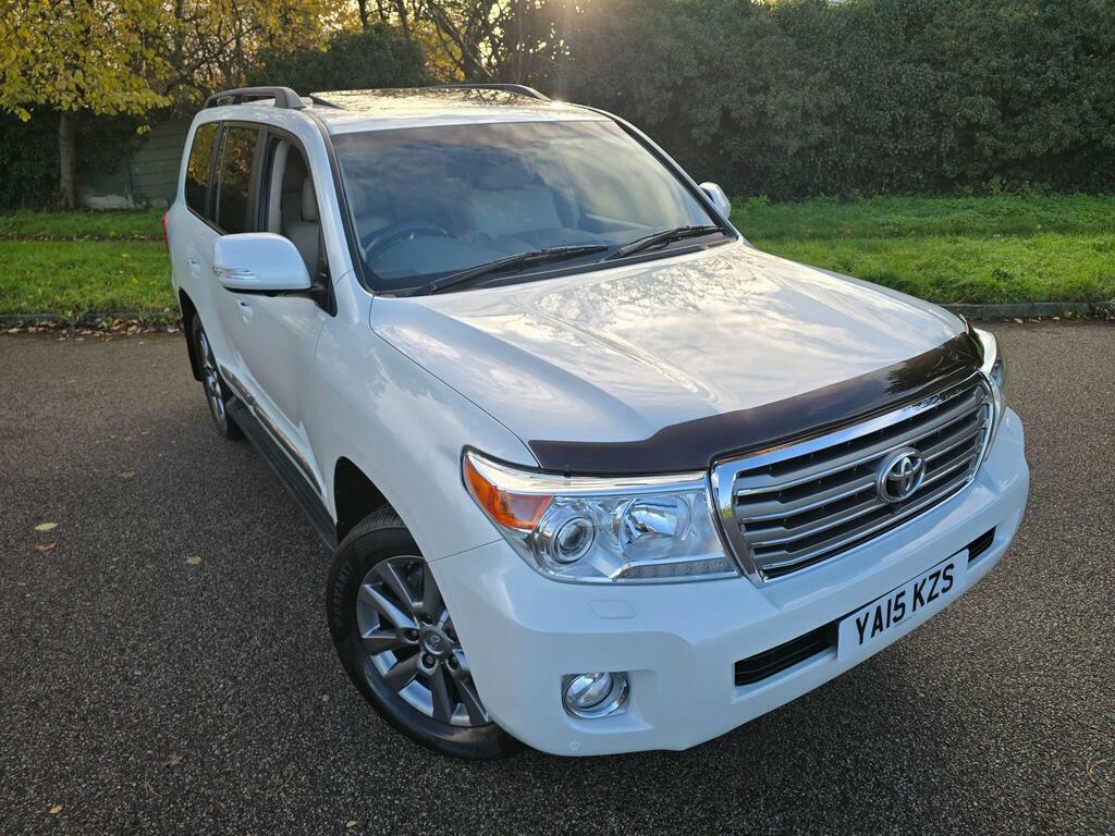 Toyota Land Cruiser V8 4.5L Null White #14