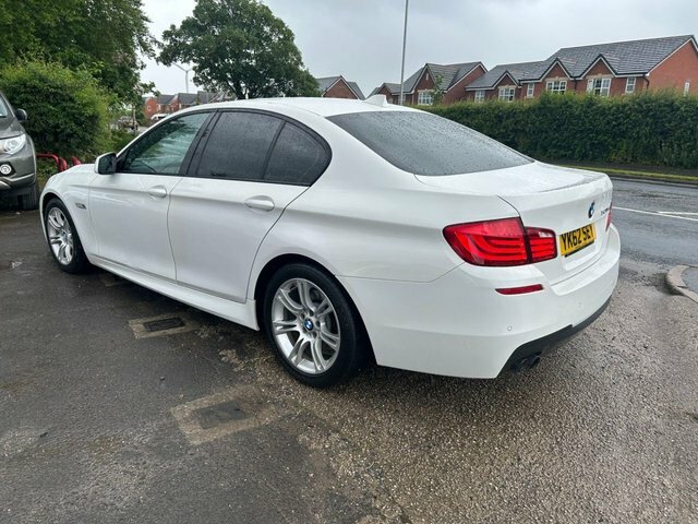BMW 5 Series 2012 2.0 520D M Sport Saloon Steptronic YK62SEY White #2