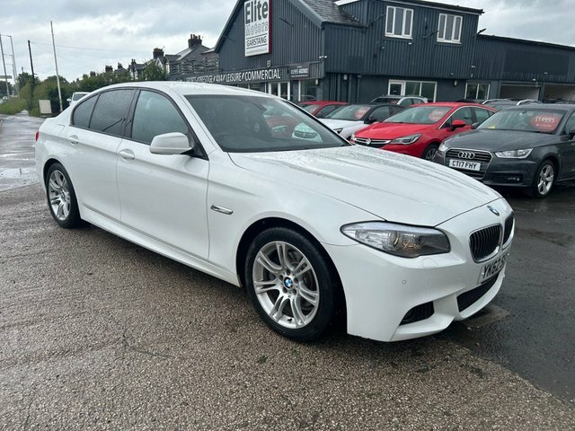BMW 5 Series 2012 2.0 520D M Sport Saloon Steptronic White
